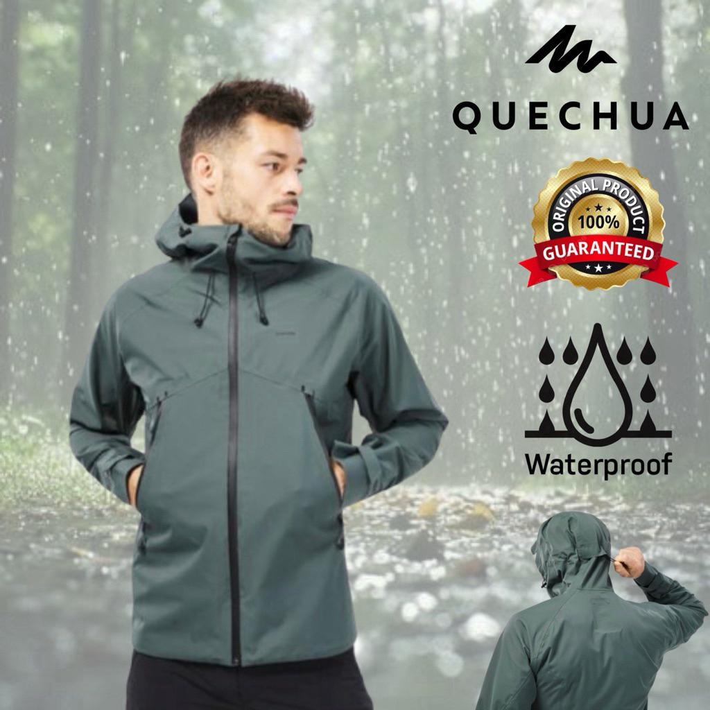 เสื้อกันฝนสำหรับผู้ชาย รุ่น MH500 QUECHUA