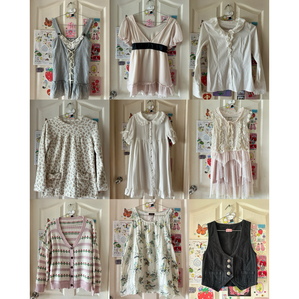 เสื้อผ้ามือสอง fairy coquette ญี่ปุ่น