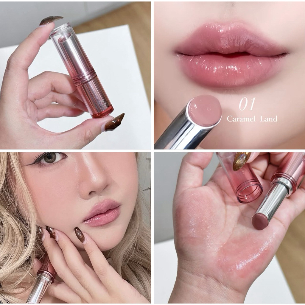 ลิปบาล์มมีสี 4U2 MELLOW GLOW BALM บาล์มบำรุงปาก ลิปบาล์ม 4u2 บำรุงริมฝีปาก บาล์มปากจือ