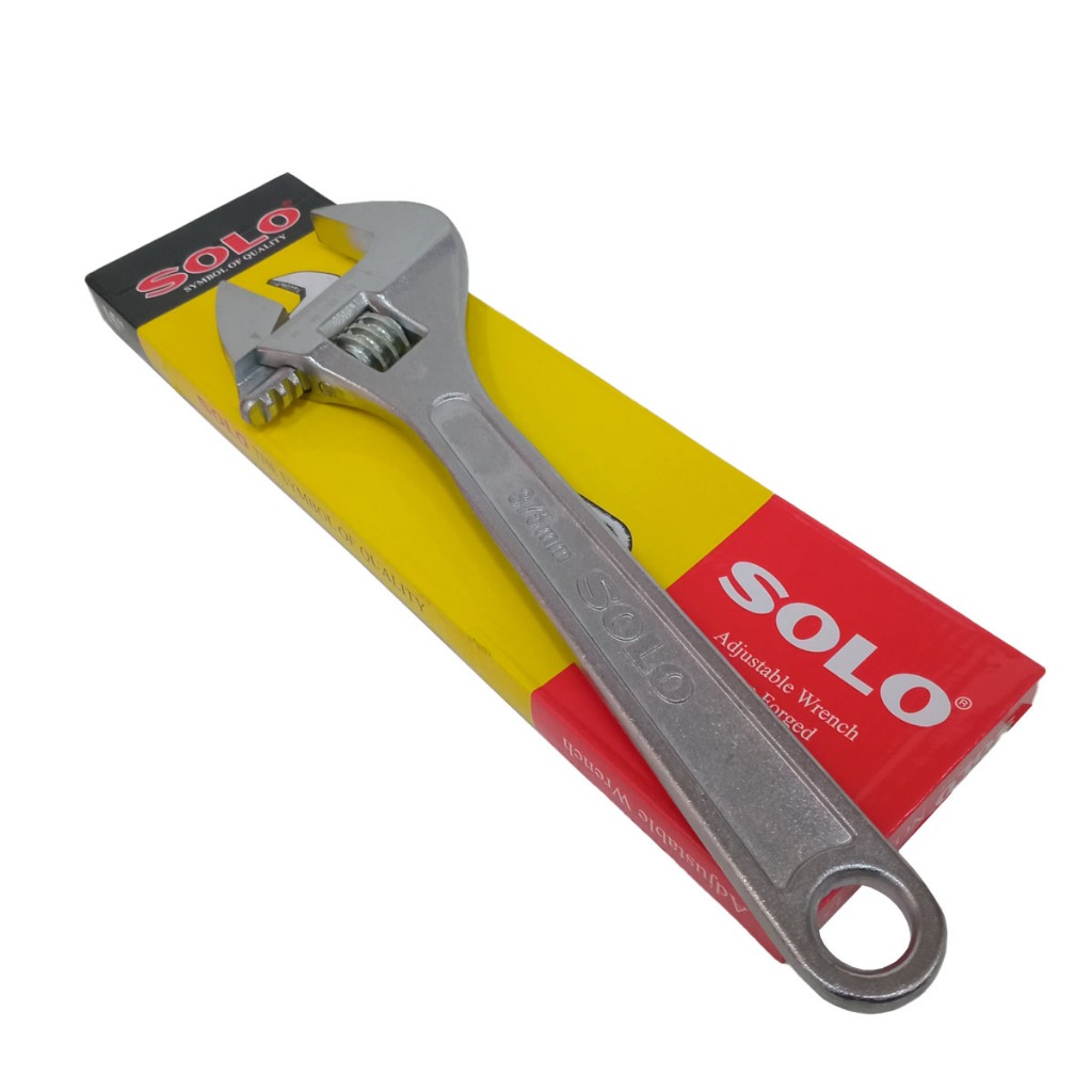 SOLO No.624 ประแจเลื่อน โซโล 15-24 นิ้ว กุญแจเลื่อน Adjustable Wrench