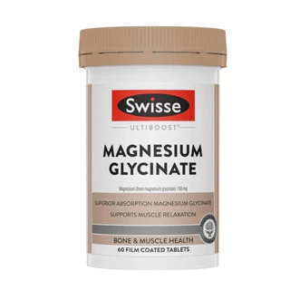 Swisse Ultiboost Magnesium Glycinate 60 เม็ด ออสเตรเลีย