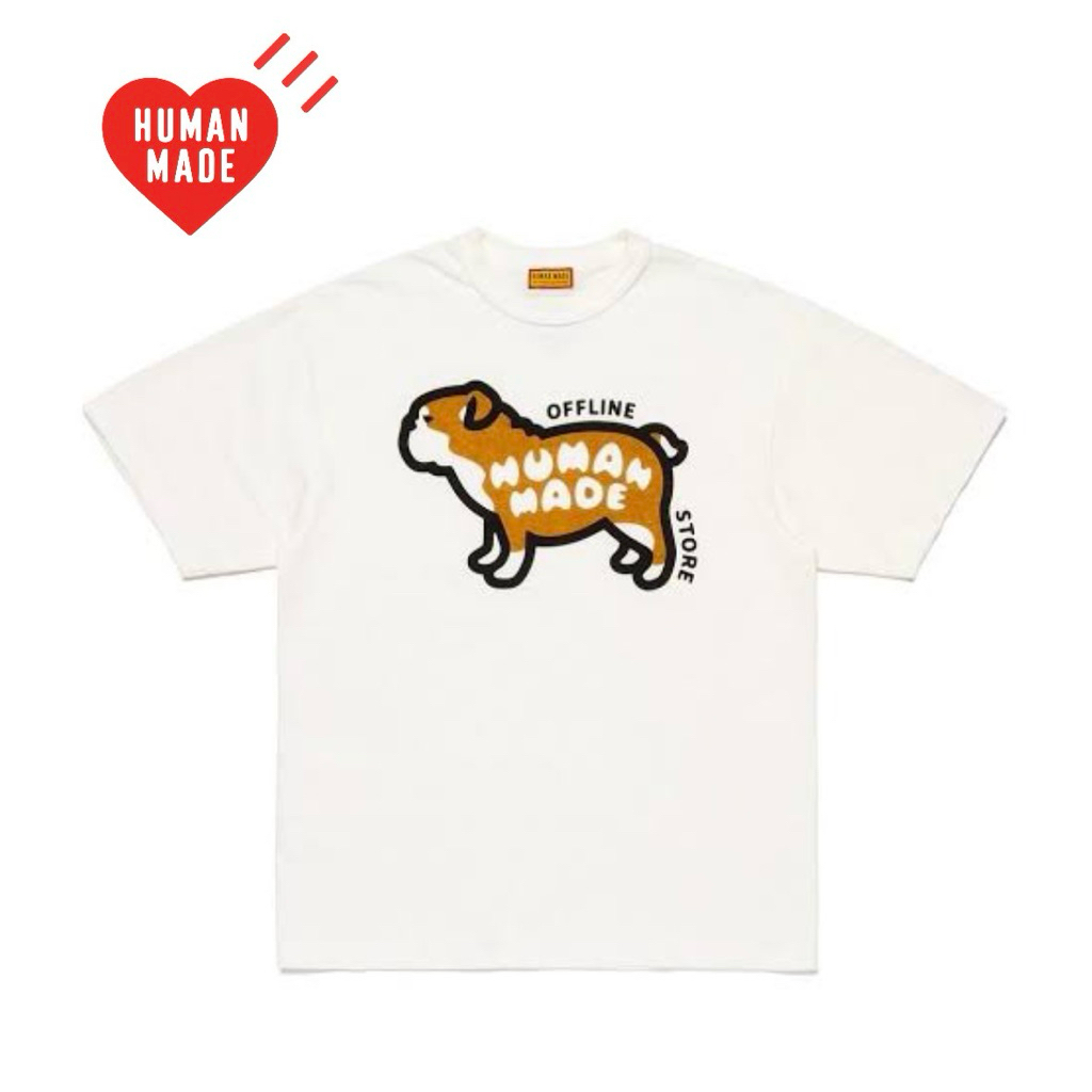 (สินค้าพร้อมส่ง) เสื้อ HUMAN MADE stores exclusive T-shirt Offline store (Tokyo)