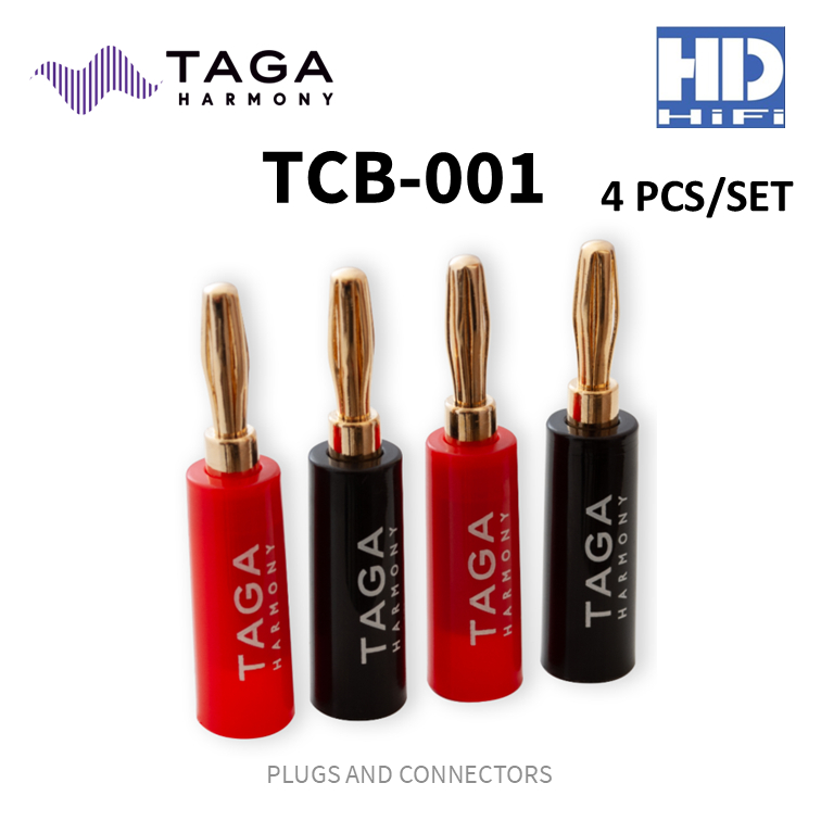 Taga Harmony TCB001 Banana Plug Gold (4PCS/Set)