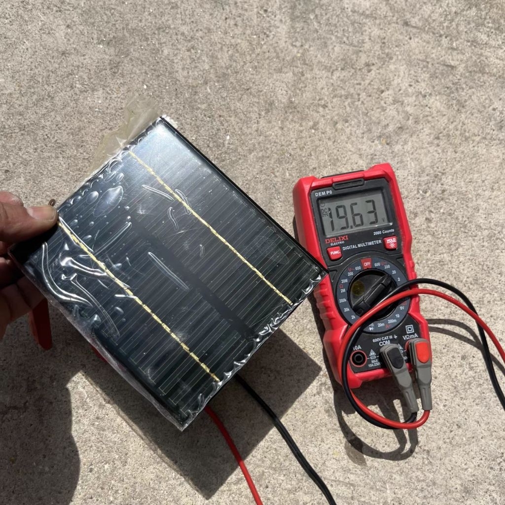 แผงโซล่สเซลขนาดเล็กสำหรับงาน DIY ผลิตไฟฟ้า 18V 1.26W สำหรับชาร์จแบต 12 V ได้ - รูปที่ 5