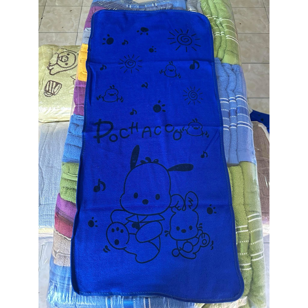 ผ้าเช็ดผมนาโน ขนาด15“30นิ้ว สีน้ำเงิน สินค้าพร้อมส่ง