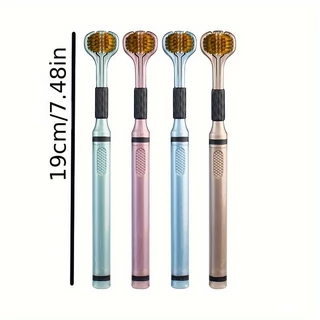 [พร้อมส่ง] แปรงสีฟัน 360 องศา 3 ด้านสำหรับผู้ใหญ่ แปรงลิ้นขนนุ่ม ปกป้องฟัน ฟันระดับไฮเอนด์
