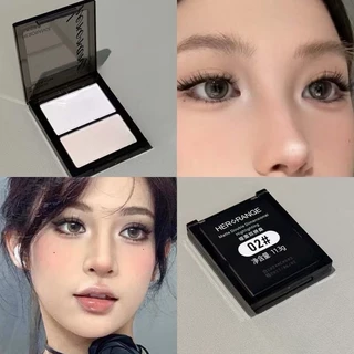 M482 HERORANGE พาเลตต์คอนทัวร์ไฮไลท์ 2 สี เนื้อแป้งบางเบา แบบแมตต์ ช่วยให้ใบหน้า ดวงตา จมูก ดูกระจ่างใส