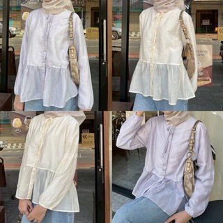 Floral Top ✿ | เสื้อแขนยาว ต่อระบาย 1 ชั้น