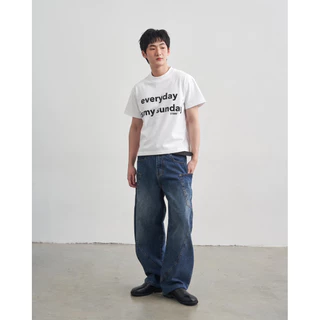 Everyday boxy crop เสื้อยืดทรงครอปคอฟิต A1