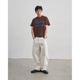 Everyday boxy crop เสื้อยืดทรงครอปคอฟิต A1