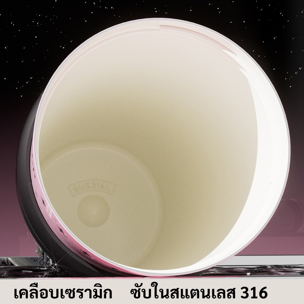 XIAOJU แก้วสแตนเลสซับใน SUS316L เคลือบอีกชั้นด้วยเซรามิก 710ml กักเก็บทั้งความร้อนและเย็น พร้อมหลอดและแท่งกรองชาในตัว ราคา ถูกที่สุด ดีลบีเคเค แกลเลอรีภาพที่ 6