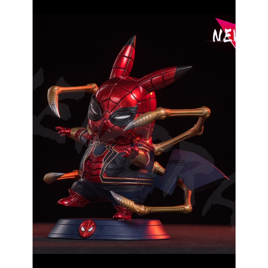 NEWBRA STUDIO - Pikachu as Spiderman