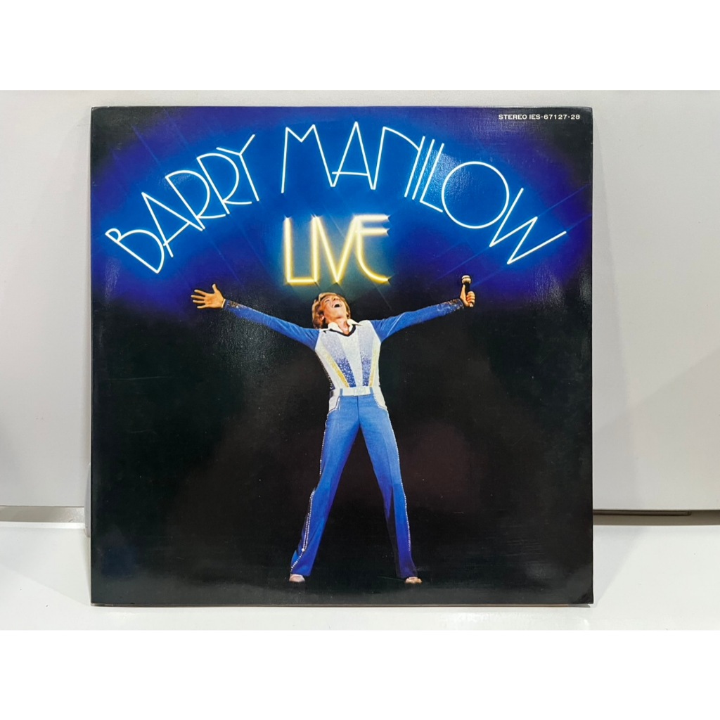 2LP Vinyl Records แผ่นเสียงไวนิล Barry Manilow – Live // Barry Manilow – Live IES-67127/28   (J1L237