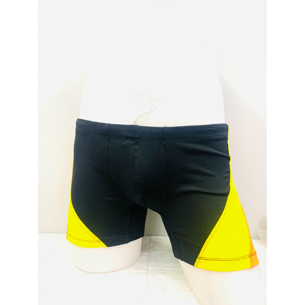 กางเกงว่ายน้ำขาสั้นชายขาสามส่วนตัดแต่งลายผ้า8059 - รูปที่ 6