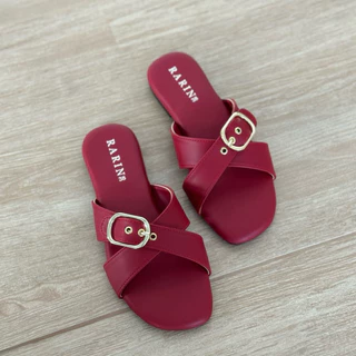 Rarin รุ่น [ Riley ] 36 - 41 รองเท้าแตะพื้นนุ่ม รุ่น ไรลีย์ ***เท้าอวบ เท้ากว้างเยอะ แนะนำเพิ่มไซส์**