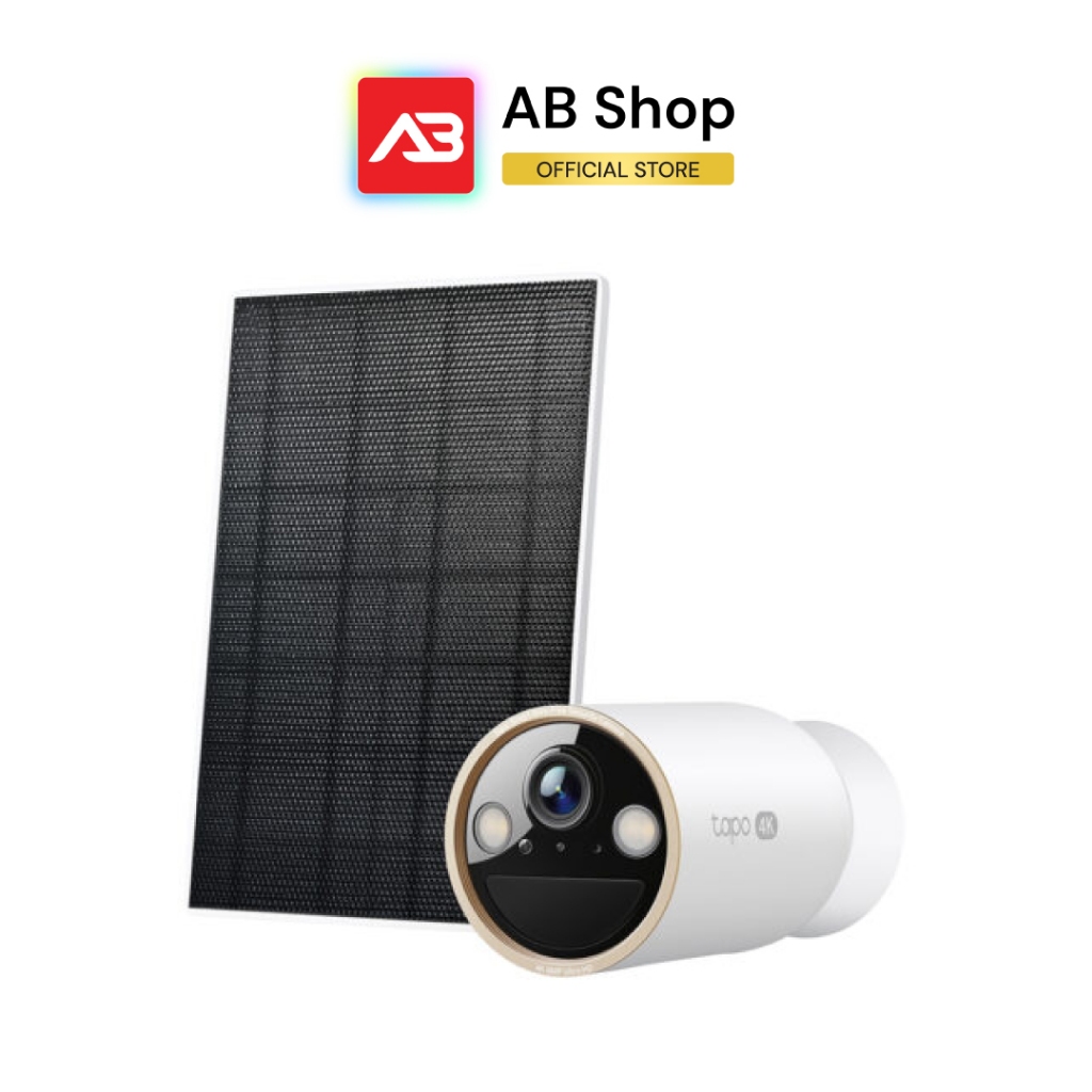 TAPO กล้องวงจรปิดแบตเตอรี่ 8 ล้านพิกเซล รุ่น Tapo C460 Kit(มีแผงโซล่าเซล)