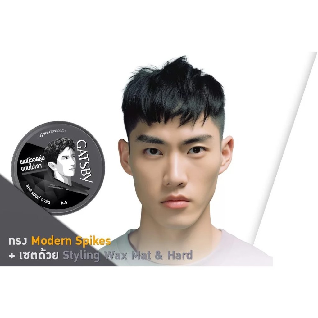 (กระปุก) GATSBY Styling Wax แกสบี้ สไตล์ลิ่ง แว็กซ์ ผลิตภัณฑ์จัดแต่งทรงผม 25/75 กรัม - รูปที่ 2