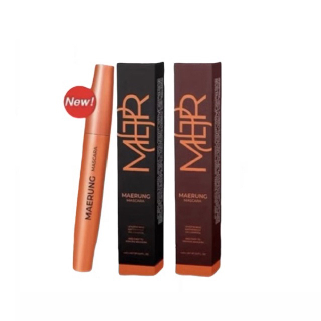 มาสคาร่า แม่รุ้ง Rutiana Mascara MaeRung #สีดำ #สีน้ำตาล