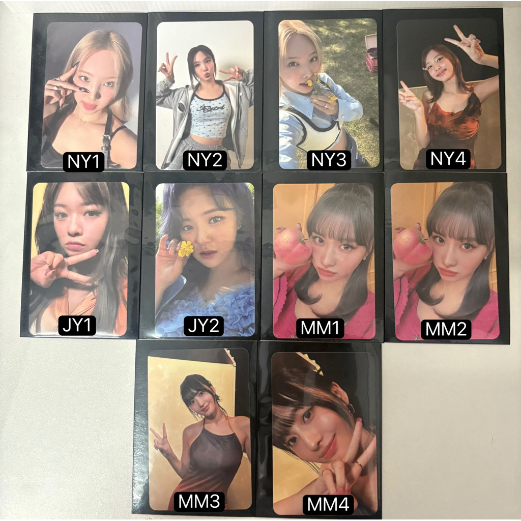 *พร้อมส่ง* TWICE Photo Card (NAYEON JEONGYEON MOMO)