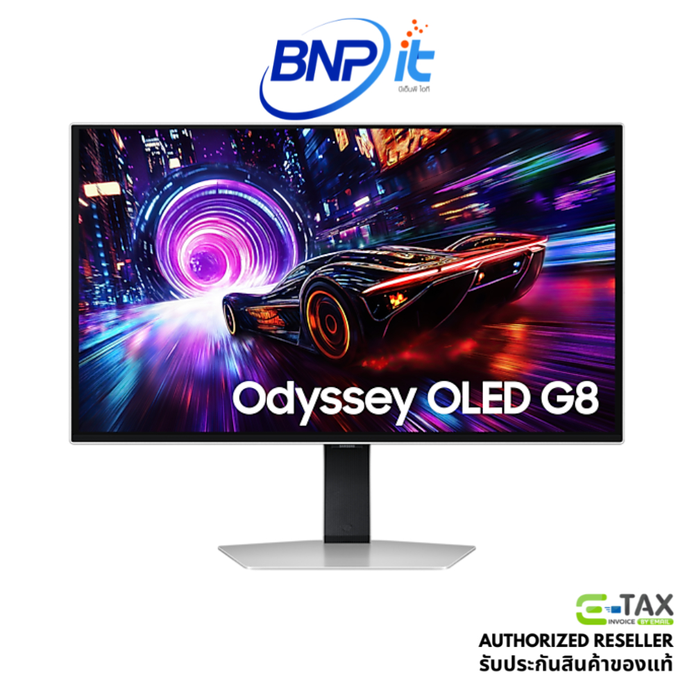 จอเกมมิ่ง Samsung Odyssey OLED G8 ขนาด 27"/32" 4K UHD  รีเฟรชเรต 240Hz รุ่น G81SF รับประกัน 3 ปี