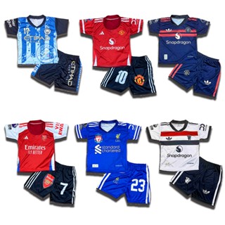 ชุดกีฬาเด็ก ชุดฟุตบอลเด็ก ชุดเสื้อกล้ามเด็ก ชุดแขนกุดเด็ก อา…