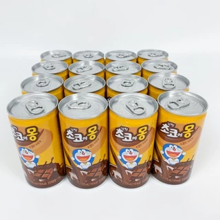 เครื่องดื่มเย็น รสช็อกโกแลต แบบกระป๋อง 175 ml Chocomong เครื่องดื่มช็อกโกแลตเกาหลี 초코에몽
