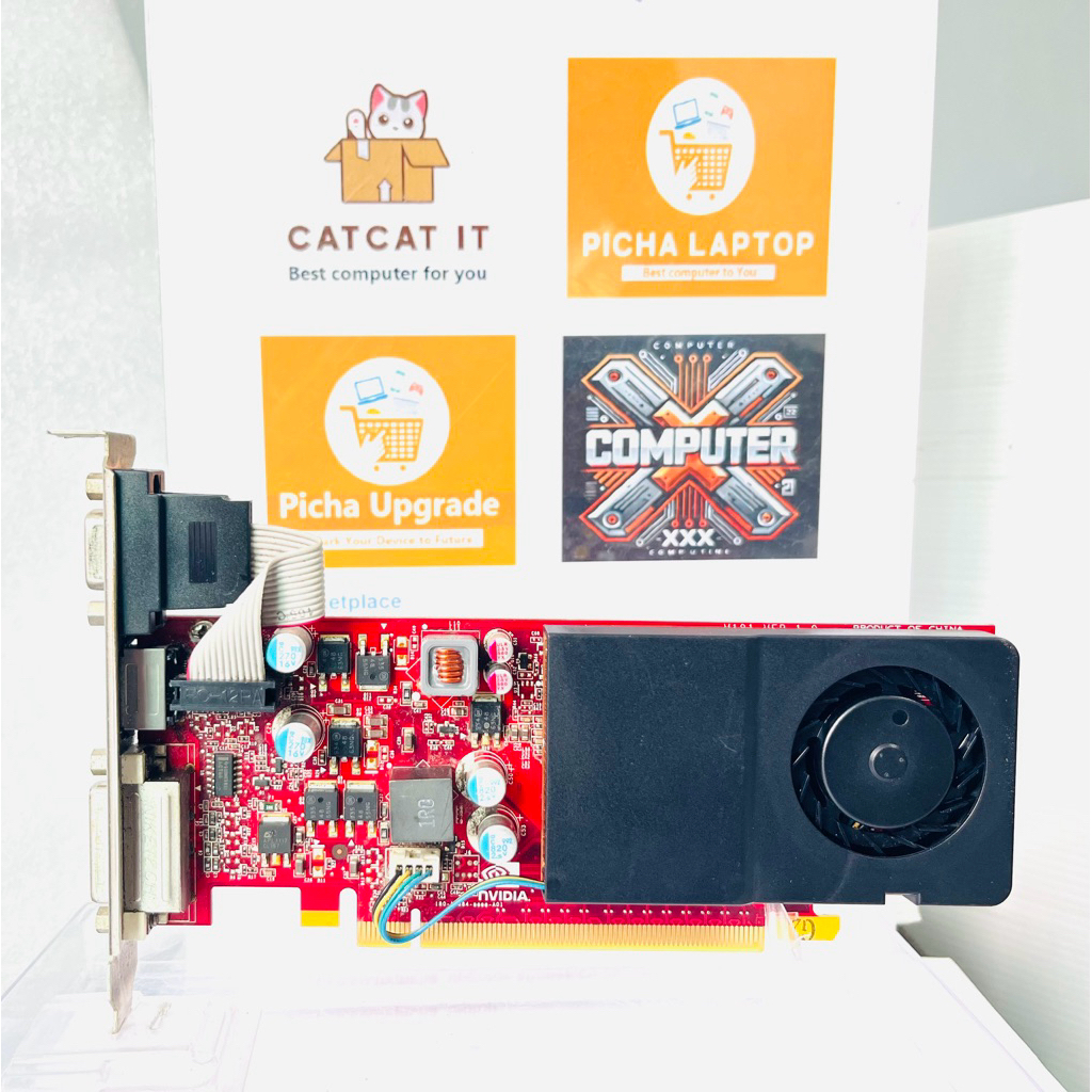 HP PN 533212-001 หรือ GT220 1G GDDR3 128bit  HDMI DVI DP port **แรงกว่า GT210 68% ***มือสอง(คลัง12)