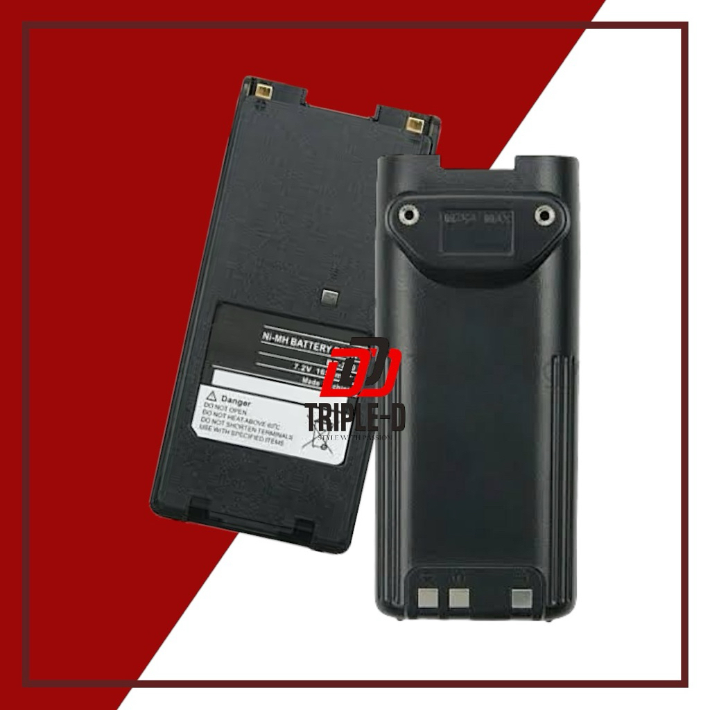 แบตเตอรี่วิทยุสื่อสาร สีดำ แท้ (รับประกัน 3เดือน) ICOM รุ่น IC-V8,  IC-V82,IC-F3GS,IC-U82