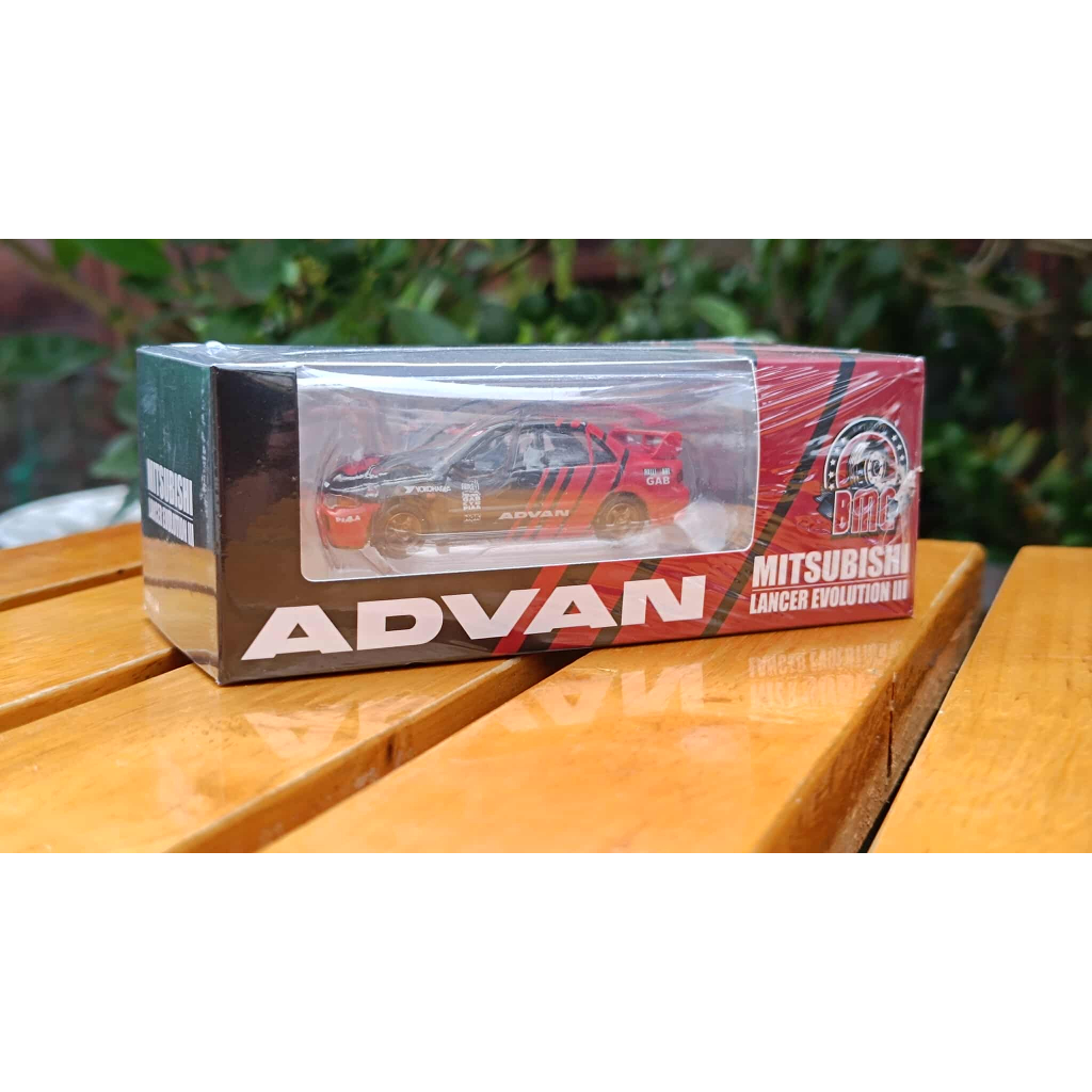 BM Creations 1:64 BMC Mitsubishi Lancer Evolution III