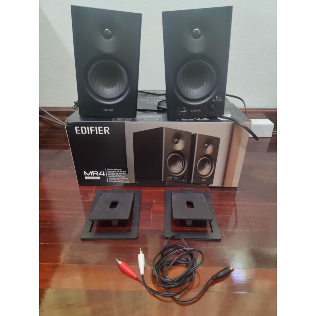 (มือสอง) Edifier MR4 ลำโพงมอนิเตอร์สตูดิโอ แบบมีไฟเลี้ยง 2.0