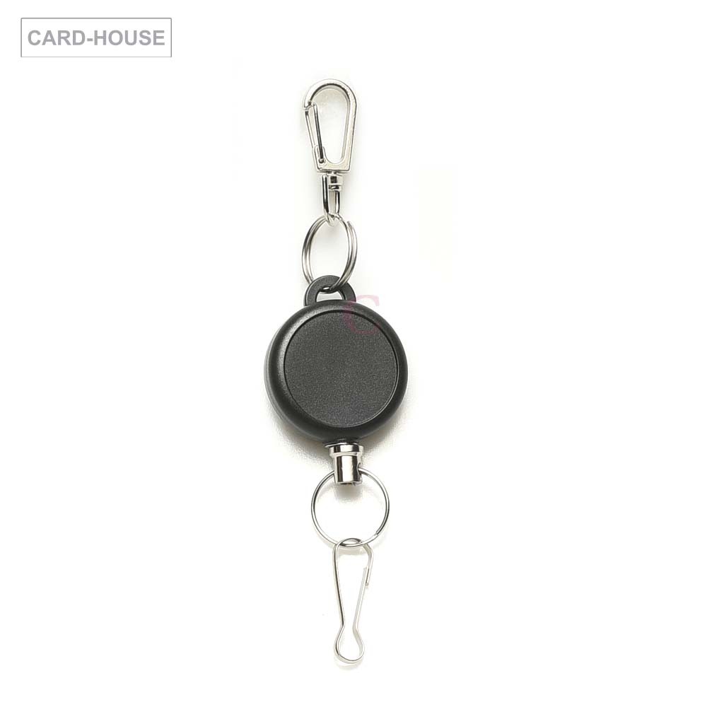 โยโย่ พวงกุญแจ แบบดึงเก็บได้  Badge Holder Reel Clip