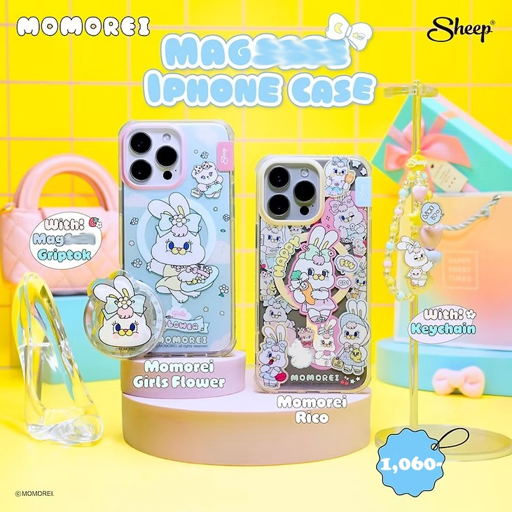 Sheep Momorei Collection Magnetic Case เคส iPhone 17/16/15/14/13 Series