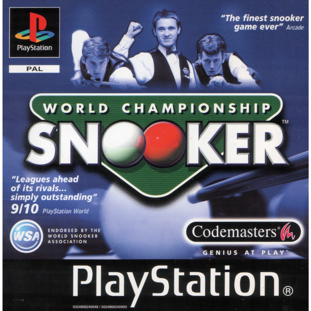 PS1 : World Championship Snooker (Europe) (1 Disc)