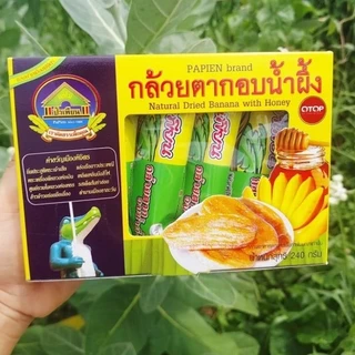 กล้วยตากอบน้ำผึ้ง ตราป้าเพียน กล่องขนาด 240 กรัม