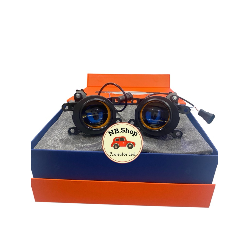 ไฟตัดหมอกโปรเจคเตอร์Bi Led 2นิ้ว ตรงรุ่น รีโว่  ฟอจูนเนอร์  ยาริส ครอส  ปี2020ขึ้นไป ฟอร์ด Nexgen ev