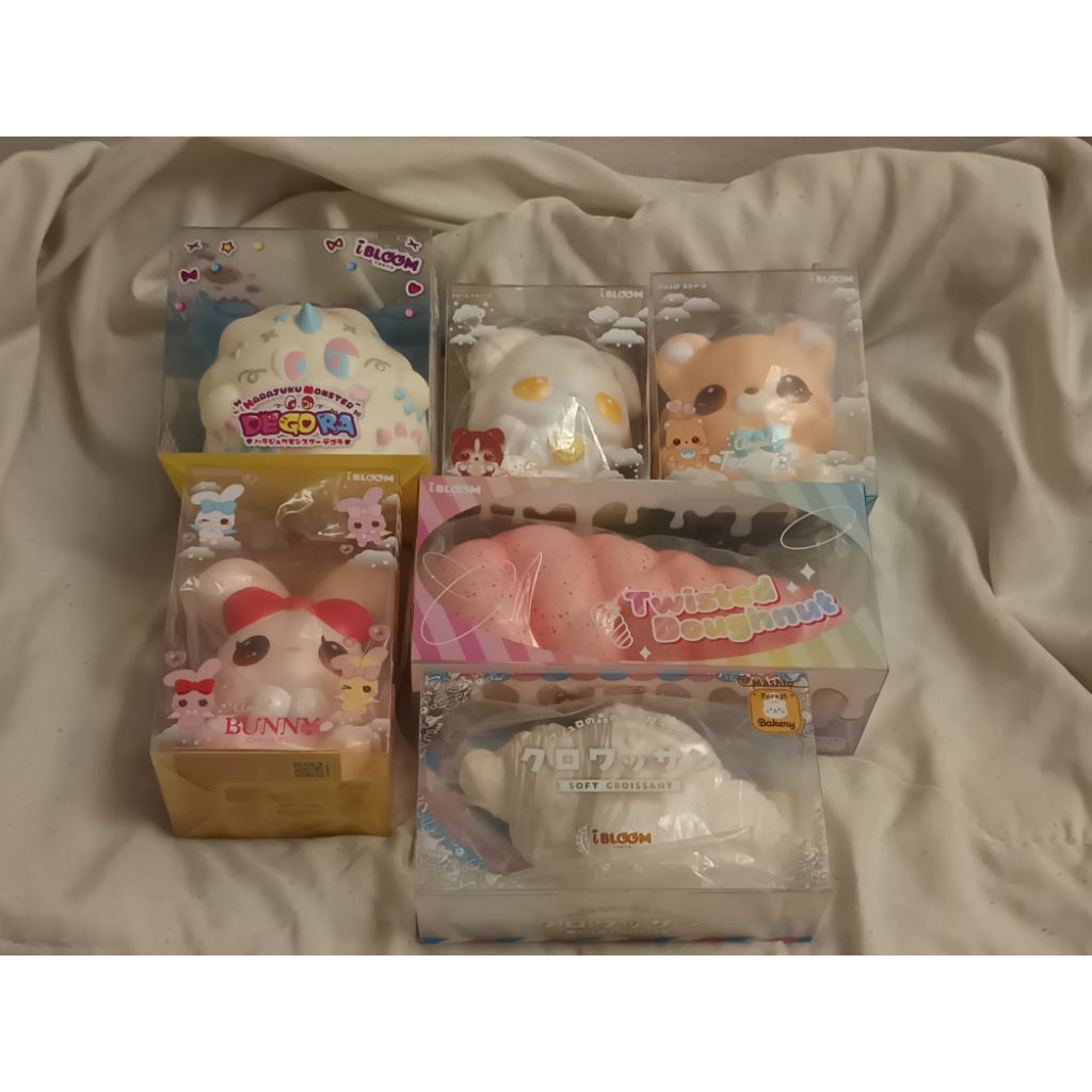 พร้อมส่ง — สกุชชี่ ไอบลูม ibloom squishy