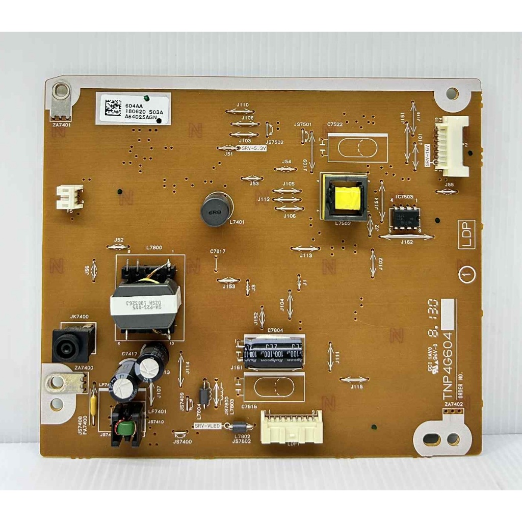ไดร์ LED Panasonic รุ่น TH-40E400T / TH-40FS500T / TH-40F400T / TH-40ES500T พาร์ท TNP4G604 อะไหล่ของ