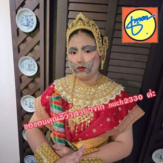 (1)แทททูหน้ายักษ์ แทททูหน้านางยักษ์ แทททูคิ้ว-ปากนางยักษ์​ พร้อมส่งทันที