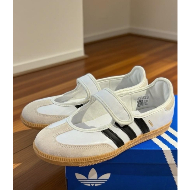 Adidas Originals Samba Jane Mary Jane Shoes White  ของแท้ 100%