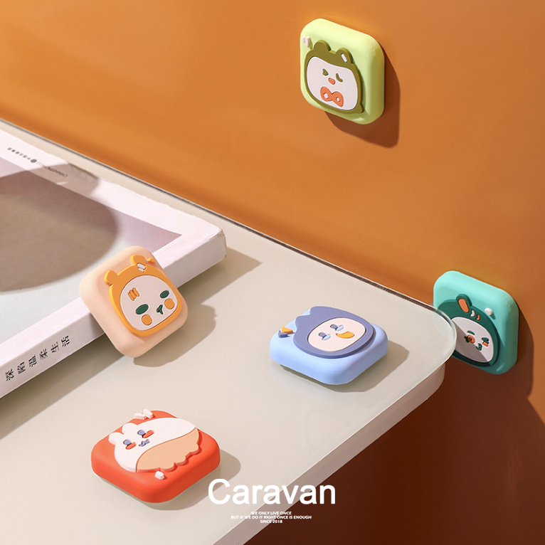 Caravan Crew  ซิลิโคนกันกระแทก ยางกันกระแทก ที่กันกระแทก ซิลิโคนกันกระแทกประตู ลายการ์ตูน ราคา ถูกที่สุด ดีลบีเคเค แกลเลอรีภาพที่ 4