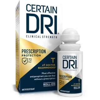 Certain Dri P.M. (กลางคืน) Prescription / Extra Strength ระงับเหงื่อ กลิ่นกาย "สูตรกลางคืน"