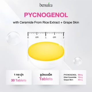 (วิตามินผิว 4 กระปุก) Benutra Acno Pro + TetraSOD Pro + Pycnogeonol + Double G