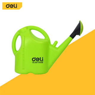 Deli บัวรดน้ำ ฝักบัวรดน้ำต้นไม้ จุน้ำได้เยอะ 1.5 / 5 / 10 ลิตร วัสดุPE ทนทาน ใช้งานได้นาน Water Can
