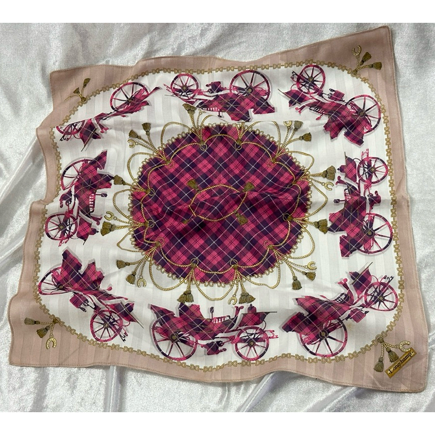 Longchamp ผ้าเช็ดหน้ามือสองของแท้