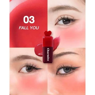 บลัชออน ชาร์มิส Charmiss You Make Me Blush Liquid Blush On บลัชน้ำมินิฮาร์ท แก้มละมุน เบลอผิว ติดทน กันน้ำ