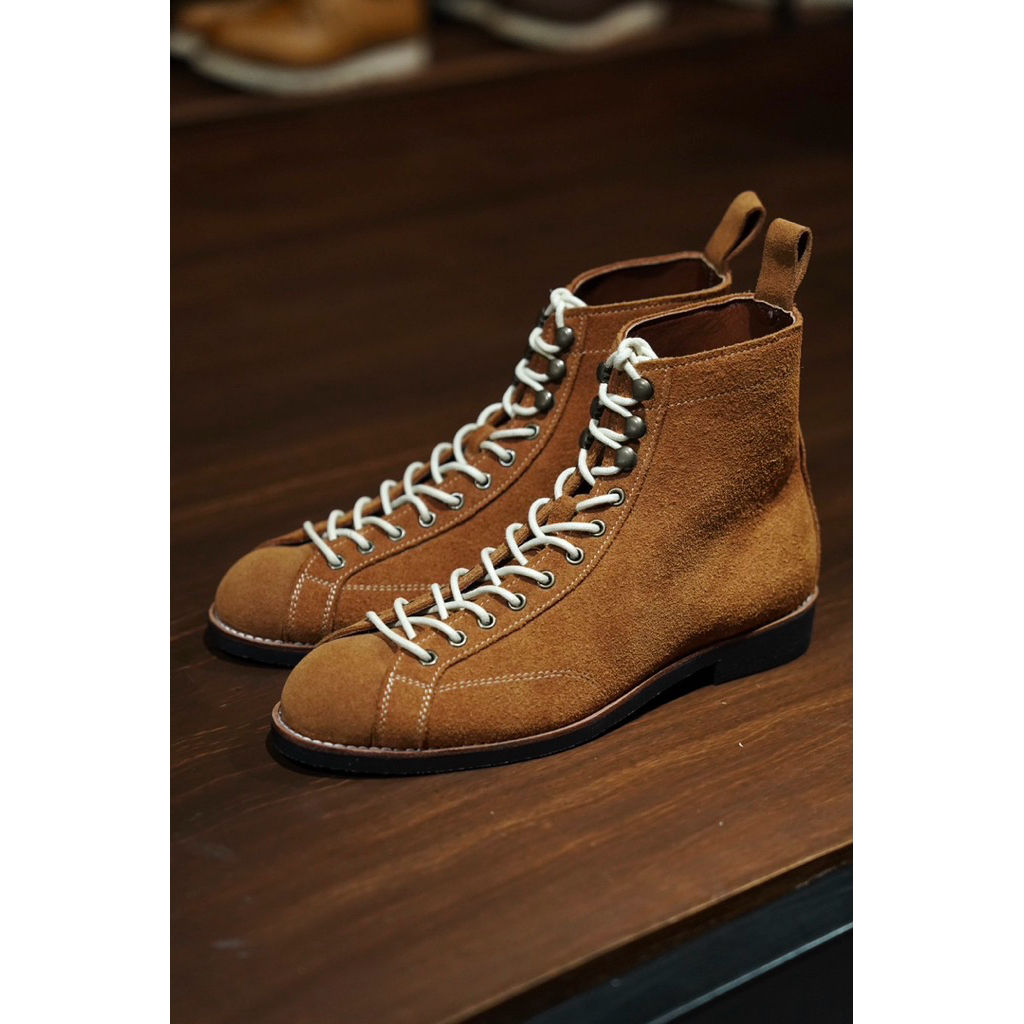 CAPTAIN LEATHER รองเท้าบูทหนังแท้ รุ่น BORN