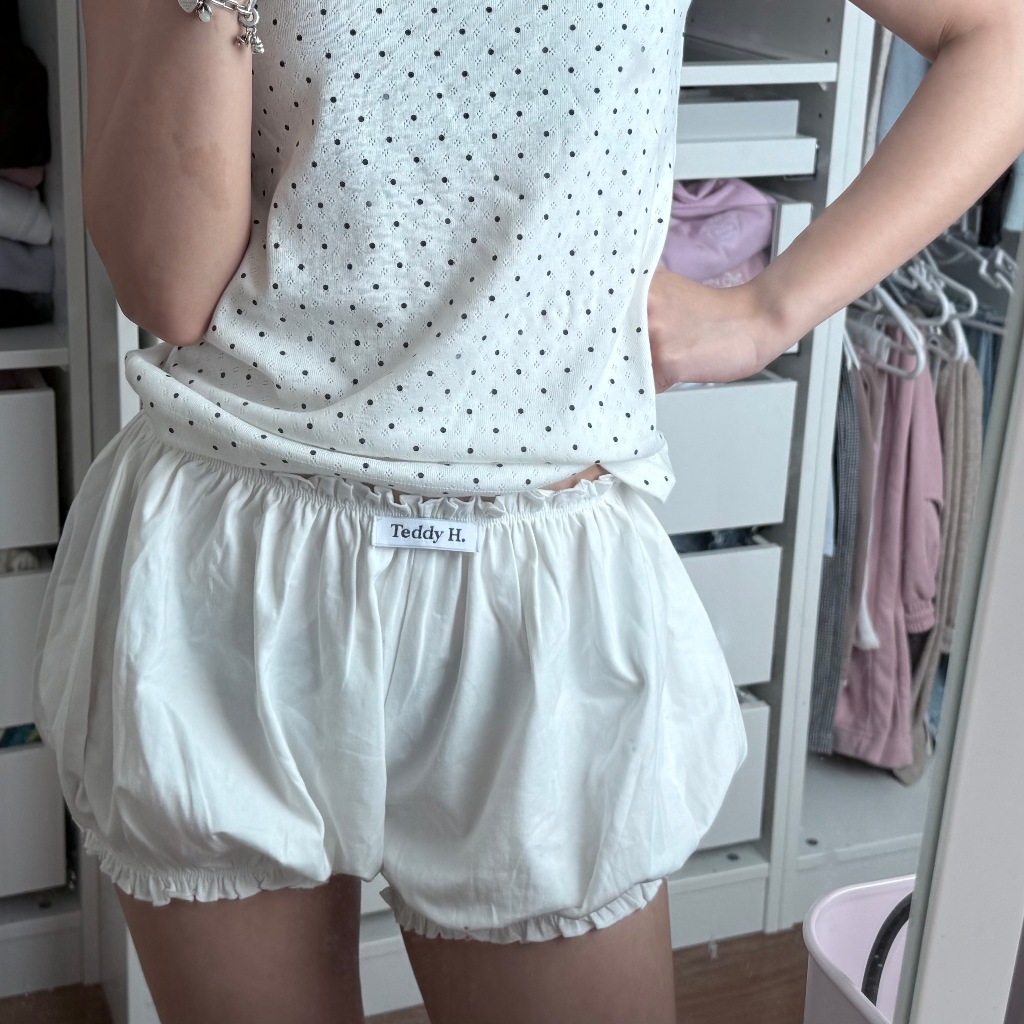 Homey Puffy Shorts -  กางเกงขาสั้น บอลลูน