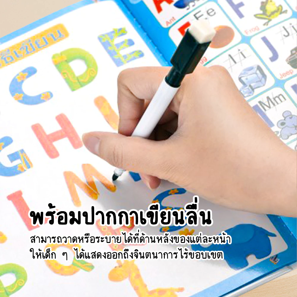 FYP หนังสือพูดได้ 3 ภาษา สร้าง IQ&EQ (ไทย จีน อังกฤษ) หนังสือเด็ก เสริมทักษะ มีภาพและเสียง thumbnail 8