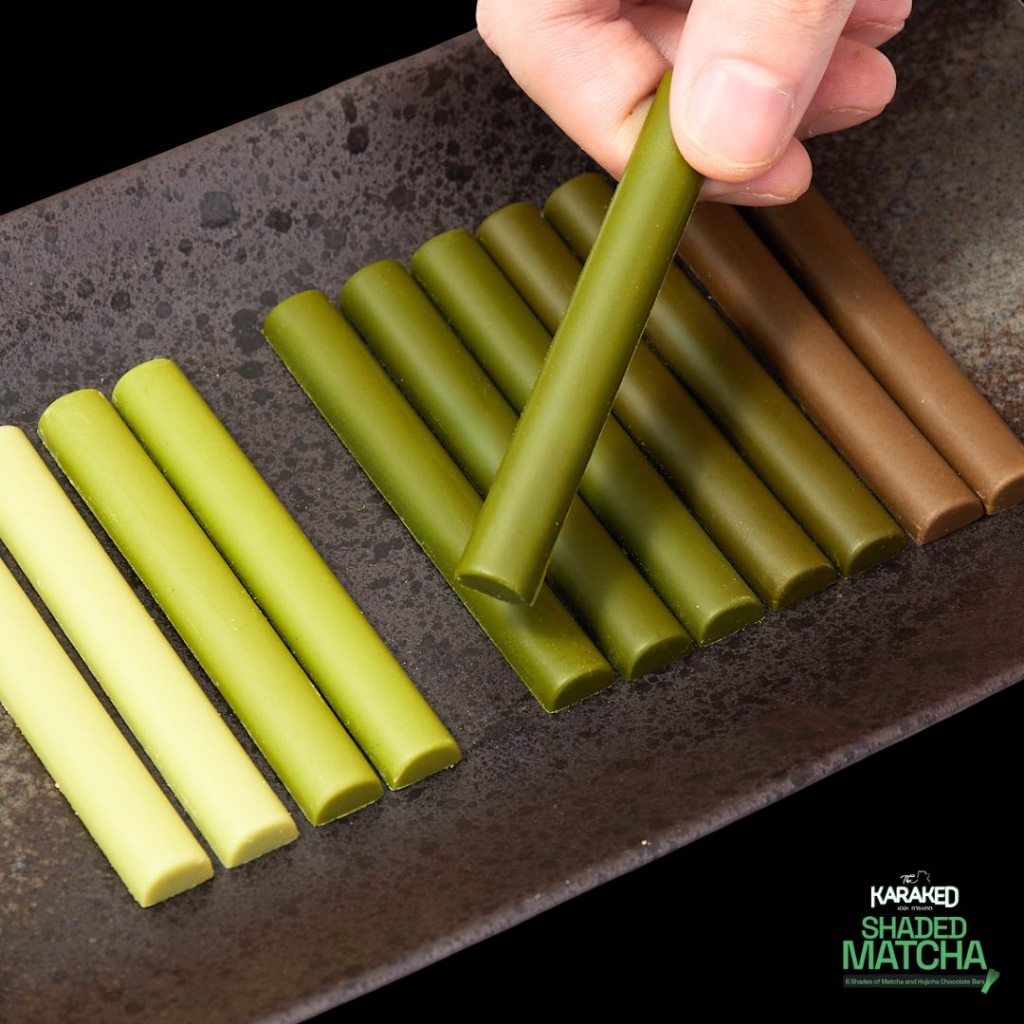 Karaked Shaded Matcha มัทฉะบาร์ไล่ระดับ 6 เฉด อ่อนสุดไปเข้มสุด รสชาติเข้มข้นจัดเต็ม! [1 กล่อง 12 เเท่ง] ราคา ถูกที่สุด ดีลบีเคเค แกลเลอรีภาพที่ 7