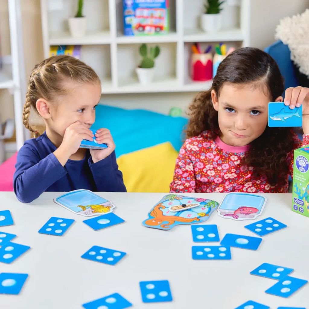 บอร์ดเกม นับจำนวน ฝึกความจำ จับคู่ บวก ลบ Board Game ของเล่น Matching Counting Orchard Toys Catch and count ของเล่นเกมส์ - รูปที่ 5